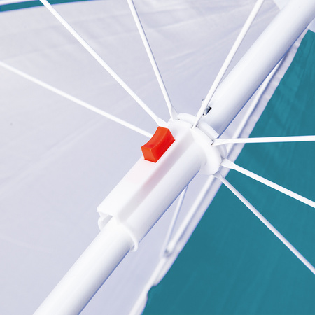 Parasol plażowy 180 cm Nils nc7813 turkusowy