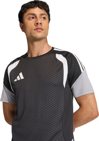 Koszulka męska adidas Tiro 26 Competition Training Jersey czarno-szaro-biała JX4254