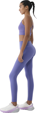 Legginsy damskie 4F FNK F307 fioletowe 4FRSS25TFTIF307 32S