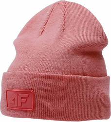 Czapka 4F U319 łososiowa 4FAW23ACAPU319 64S