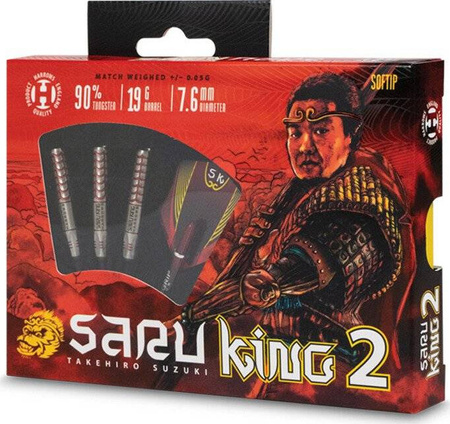 Rzutki Harrows Saru King 2 90% Softip 