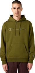 Bluza męska Champion Hooded Sweatshirt oliwkowa 220271 GS585