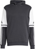 Bluza męska adidas Squadra 25 Sweat Hoody czarno-biała JE2776