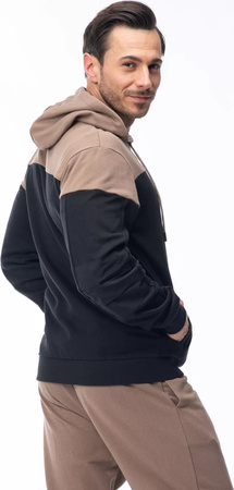 Męska bluza z kapturem bawełniana Hi-tec Hiba rozmiar XXL