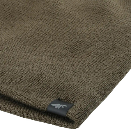 Czapka męska 4F M577 khaki 4FWAW25ACAPM577 43S