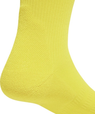 Skarpety piłkarskie adidas Football Cushioned Performance Crew żółte JW3437