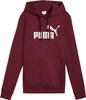Bluza damska z kapturem kangurka Puma ESS No.1 Logo Hoodie FL bordowa 682389 96