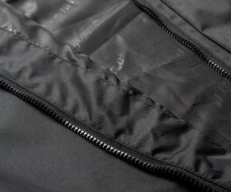 Męska lekka kurtka trekkingowa Hi-Tec Resti czarna rozmiar XXL