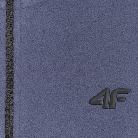 Bluza polarowa męska 4F M065 denim 4FWAW25UFLEM065 32S