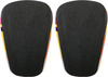 Ochraniacze piłkarskie Proskary Comic Shin Pads czarno-pomarańczowe 12x8 cm