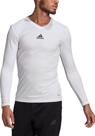 Koszulka termoaktywna męska adidas Team Base Tee biała GN5676