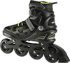 Łyżworolki rolki Nils Extreme NA9157 ABEC-9 koła 84mm czarno-żółty rozmiar 42