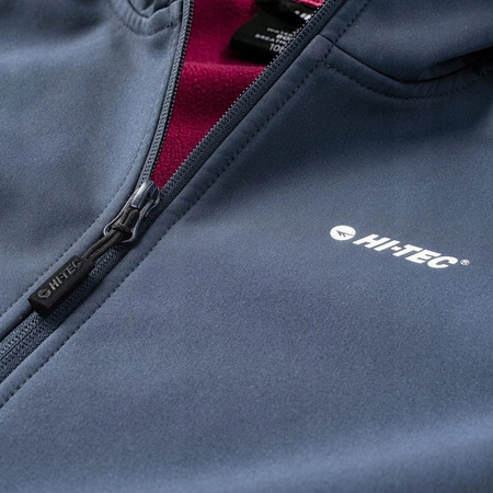 Damska kurtka przejściowa softshell Hi-Tec Lady Neti membrana 8000mm granatowa rozmiar S