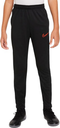 Spodnie dla dzieci Nike Df Academy 21 Pant Kpz czarno-czerwone CW6124 016