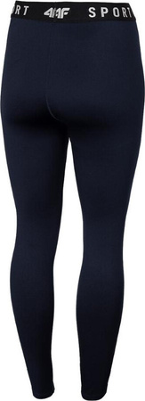 Legginsy funkcyjne damskie 4F granatowe H4Z22 SPDF351 31S