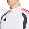 Bluza męska adidas Tiro 26 League Training Top biało-czarno-czerwona KR0371