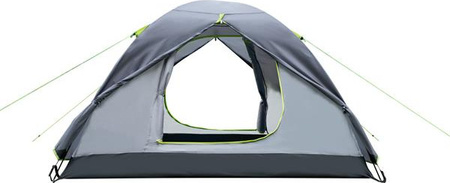 Namiot kempingowy turystyczny explorer Nils camp NC6004 3 osobowy szary 270x150x110cm