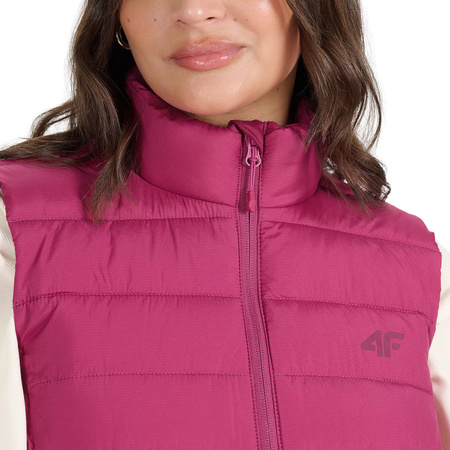 Kamizelka damska 4F F218 fuksja 4FWAW25TVJAF218 55S