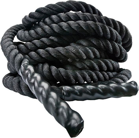 Gruba lina treningowa na siłownię Power Rope Cross Fit Allright 38mm 15 m