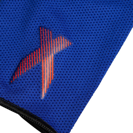 Ochraniacze piłkarskie na golenie piszczele nagolenniki adidas X League niebieskie IA0842