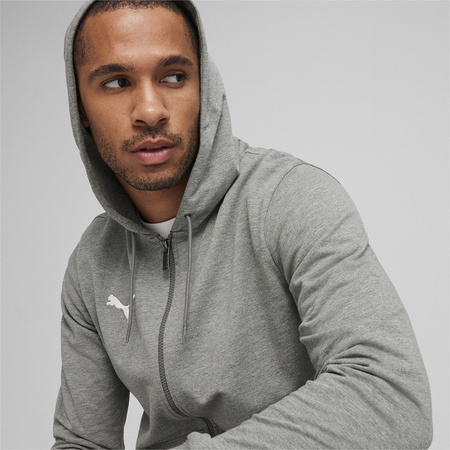 Bluza męska Puma Team Goal Casuals Hooded szara 658595 33
