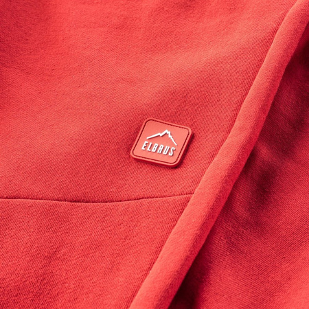 Spodnie dresowe bawełniane męskie Elbrus Rolf czerwone rozmiar S