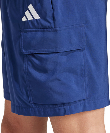 Spodenki męskie adidas Essentials Small Logo Cargo Chelsea granatowe JF3532