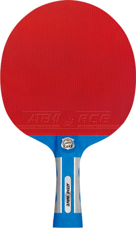 Zestaw do tenisa stołowego ping ponga Atemi Wave 1 x rakietka 2 x piłeczki ***