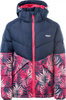Dziecięca kurtka zimowa pikowana Bejo Baldey II Jrg granatowo-różowa rozmiar 152