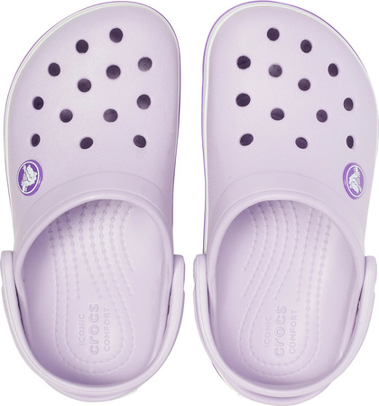 Chodaki sandały klapki dla dzieci Crocs Kids Toddler Crocband Clog lawendowe 207005 5P8
