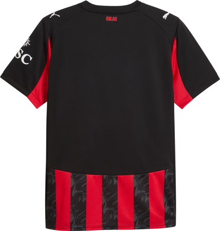 Koszulka męska Puma AC Milan Home Jersey Replica czarno-czerwona 779962 01