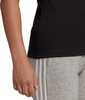 Koszulka damska adidas Essentials Regular T-Shirt czarna GL0722