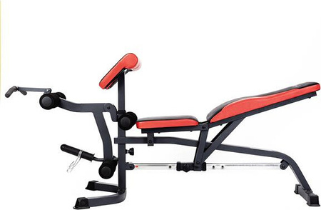 Ławka treningowa pod sztangę modlitewnik HMS wymiary 183 x 69 x 85 cm