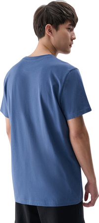 Koszulka męska 4F M2256 denim 4FWMM00TTSHM2256 32S