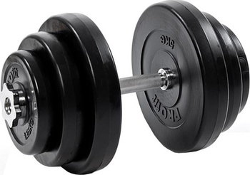 Hantla kompozytowa regulowana do ćwiczeń Profit 20kg