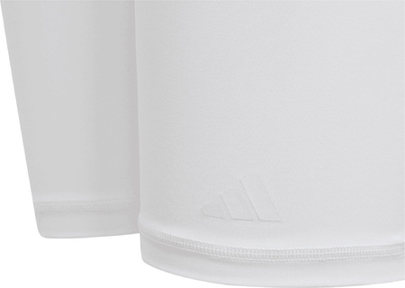 Spodenki dla dzieci adidas Techfit Aeroready białe IA1210