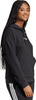 Bluza damska adidas Essentials Linear French Terry Hoodie czarna JV7841