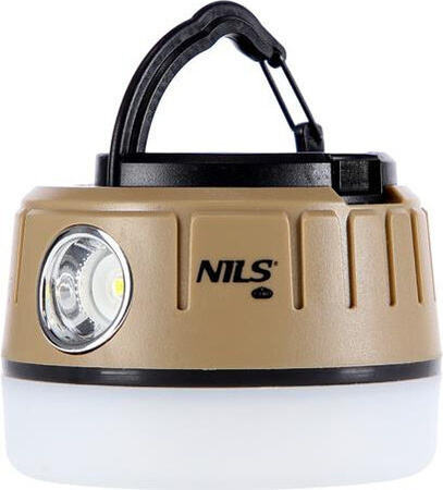 Lampa kempingowa turystyczna wodoodporna akumulator 500 lm Nils camp nc0005 beżowa