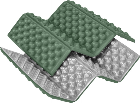 Karimata mata turystyczna do siedzenia składana NC17105 Nils camp zielona 40x30x2cm