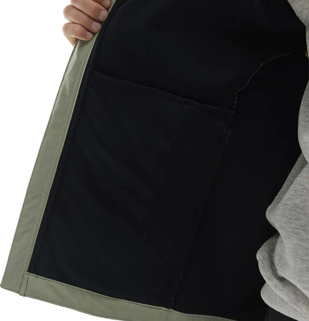 Kurtka męska softshell 4F M324 oliwkowa 4FWSS25TSOFM324 44S