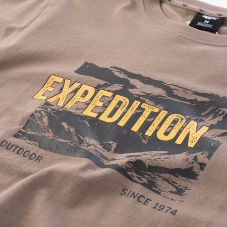 Męska Koszulka Z Krótkim Rękawem Reman biały rozmiar M