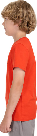 Koszulka dla chłopca 4F M2417 pomarańczowa 4FJWAW25TTSHM2417 62S