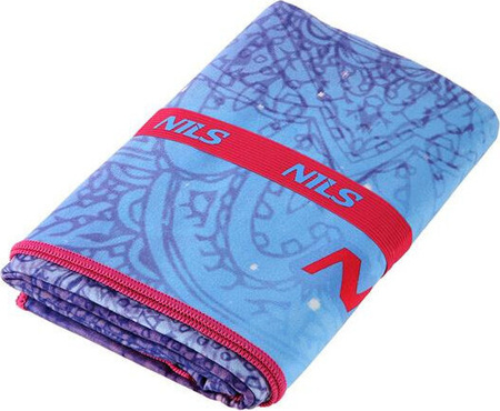 Ręcznik turystyczny z mikrofibry szybkoschnący Nils NCR14 mandala 160x80 cm