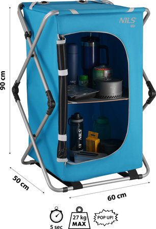 NC3702 SZAFKA TURYSTYCZNA POP-UP NILS CAMP