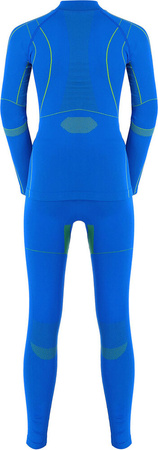 Bielizna termoaktywna dla dzieci Viking Fliper Set niebiesko-żółta 500-25-7412-1564