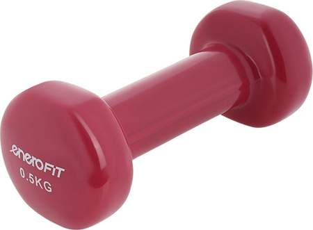 Hantla hantelka ciężar winylowy vdb Enero fit 0,5 kg