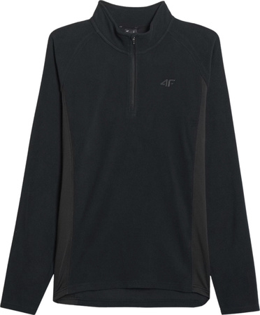 Bluza polarowa męska 4F M066 czarna 4FWAW25UFLEM066 20S