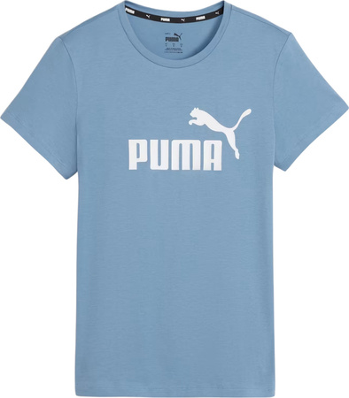 Koszulka damska Puma ESS Logo Tee niebieska 586775 20