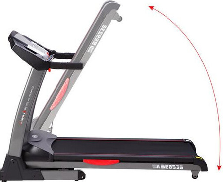 Bieżnia elektryczna treningowa HMS wymiary 186 x 85 x 135 cm