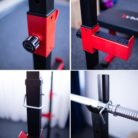 Stojaki pod sztangę regulowane HMS str25